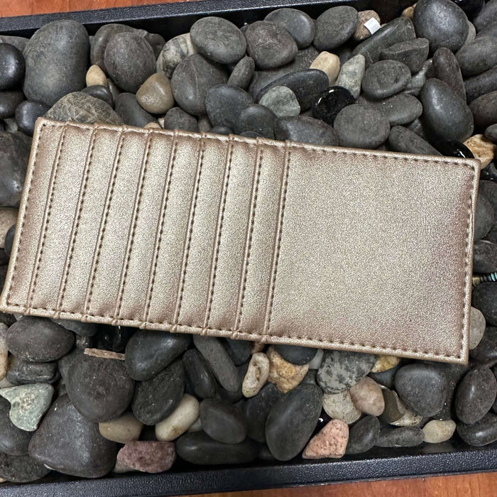 Gold Foil Long Card Wallet - Country Lace Boutique