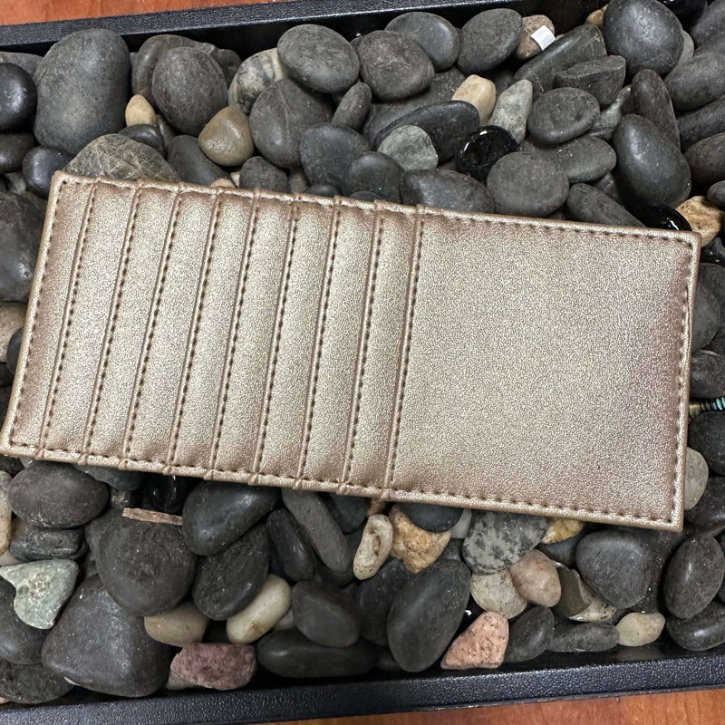 Gold Foil Long Card Wallet - Country Lace Boutique