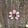 Gorgeous Pink Conch Naja Sterling Silver Necklace - Country Lace Boutique