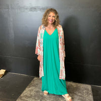 Green Dress with Pockets - Country Lace Boutique