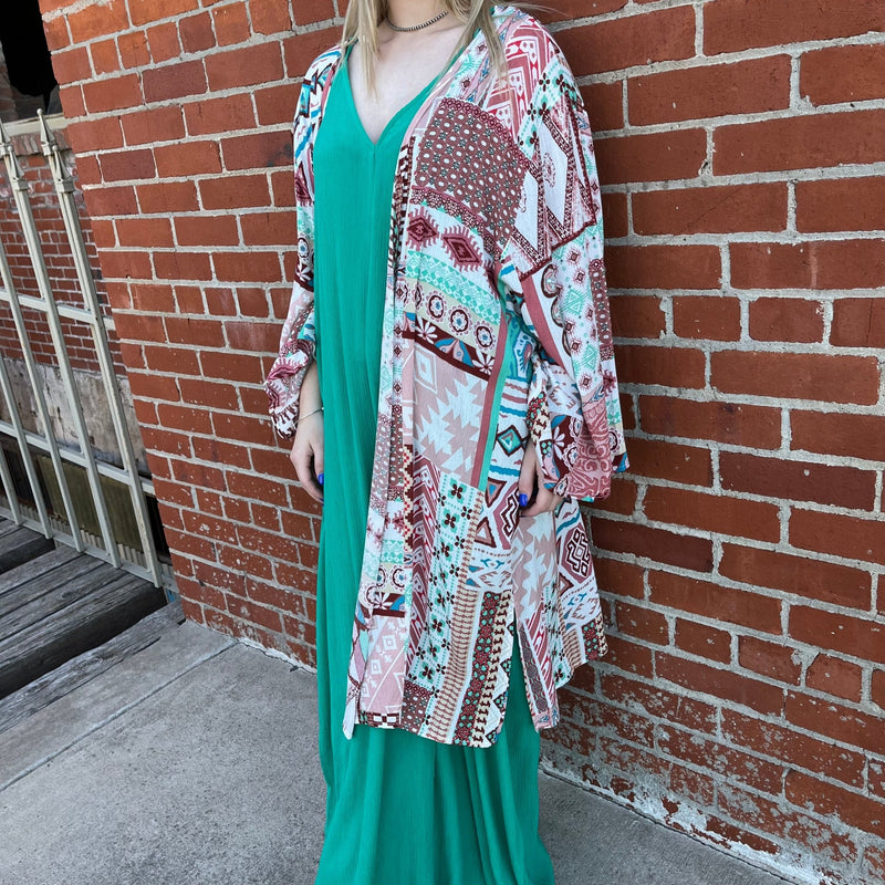 Green Dress with Pockets - Country Lace Boutique