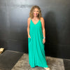 Green Dress with Pockets - Country Lace Boutique