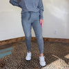 Grey Super Soft Mono B Joggers w/ Draw String - Country Lace Boutique