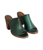 Hallie Heeled Sandal in Teal