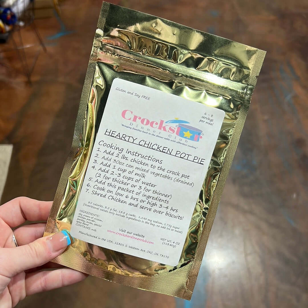 Hearty Chicken Pot Pie Crockstar - Country Lace Boutique