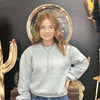 Heather Grey Crop Sweatshirt - Country Lace Boutique