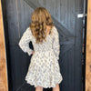 Horse Print Puff Sleeve Dress - Country Lace Boutique