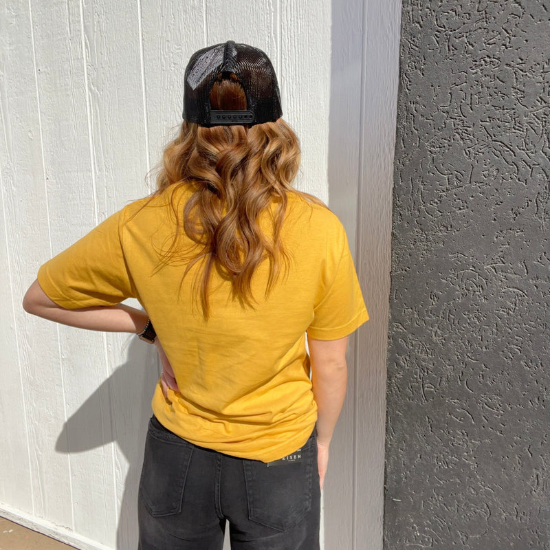 Howdy Honey Mustard Yellow T-Shirt - Country Lace Boutique