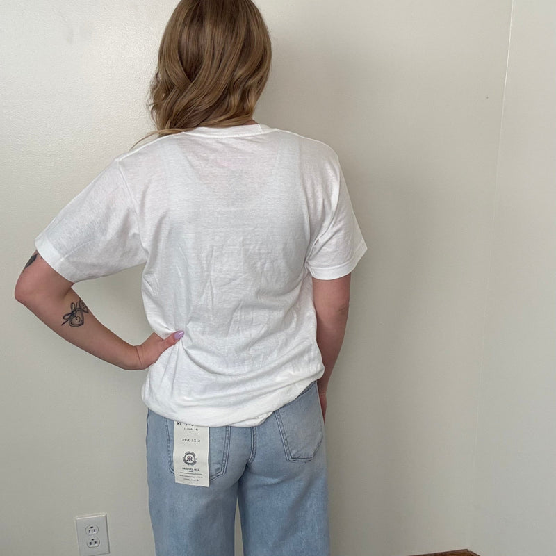 I Am Grateful Turquoise White T-Shirt - Country Lace Boutique