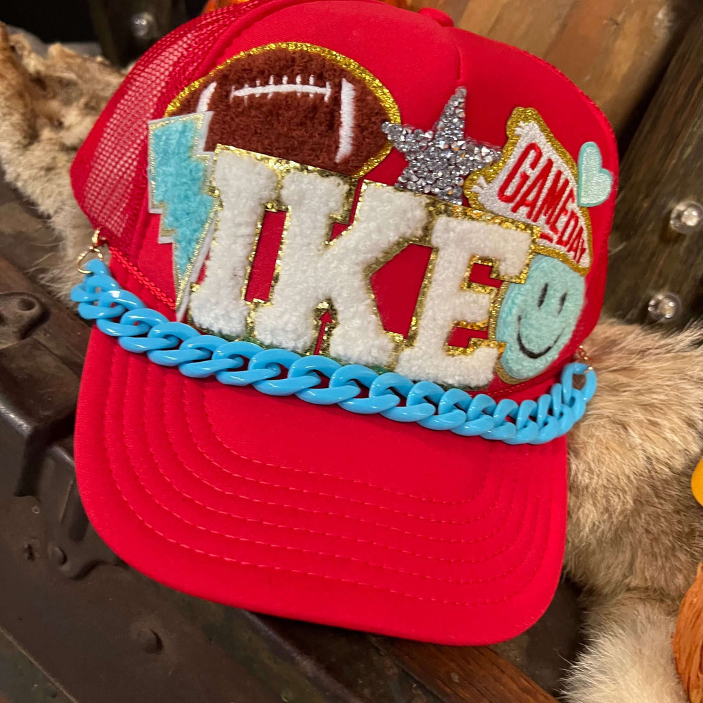 ike custom patch hat