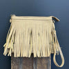 Fringe Wristlet & Cross Body Purse