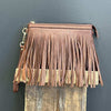 Fringe Wristlet & Cross Body Purse