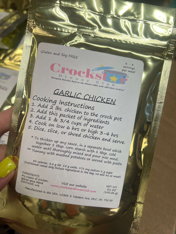 Garlic Chicken Crockstar