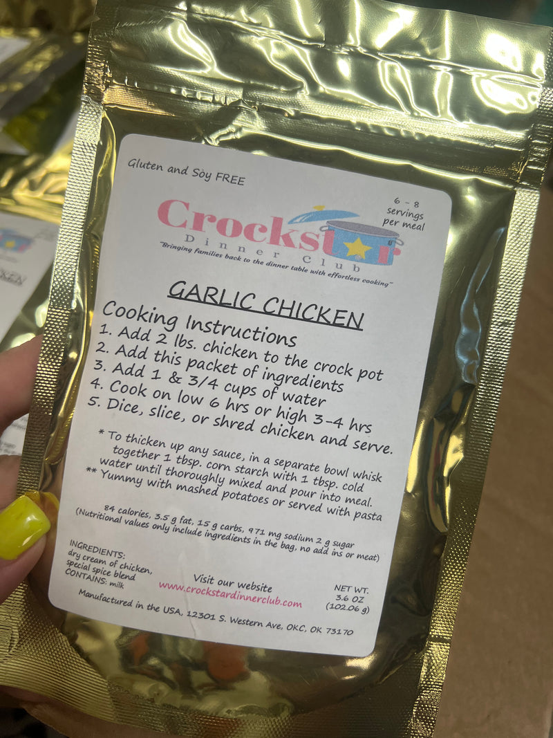 Garlic Chicken Crockstar