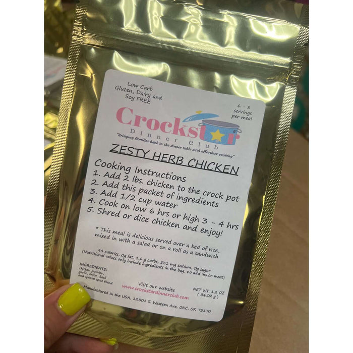 Zesty Herb Chicken Crockstar