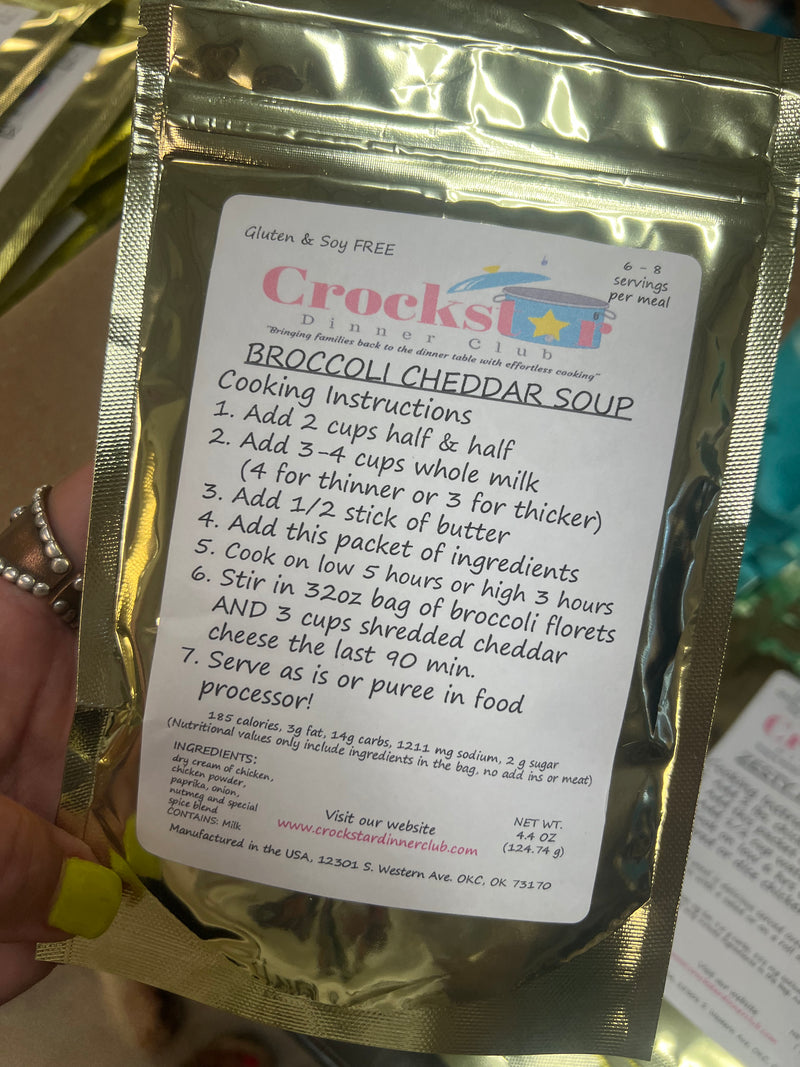 Broccoli Cheddar Soup Crockstar