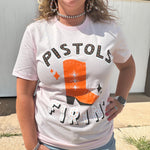 Oklahoma State Boots Pink  T-shirt