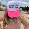 Pink Small town Smoke show Trucker Hat