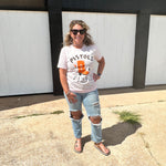 Oklahoma State Boots Pink  T-shirt
