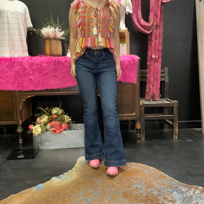 Jennifer Dark Denim Kimes Ranch Jeans - Country Lace Boutique