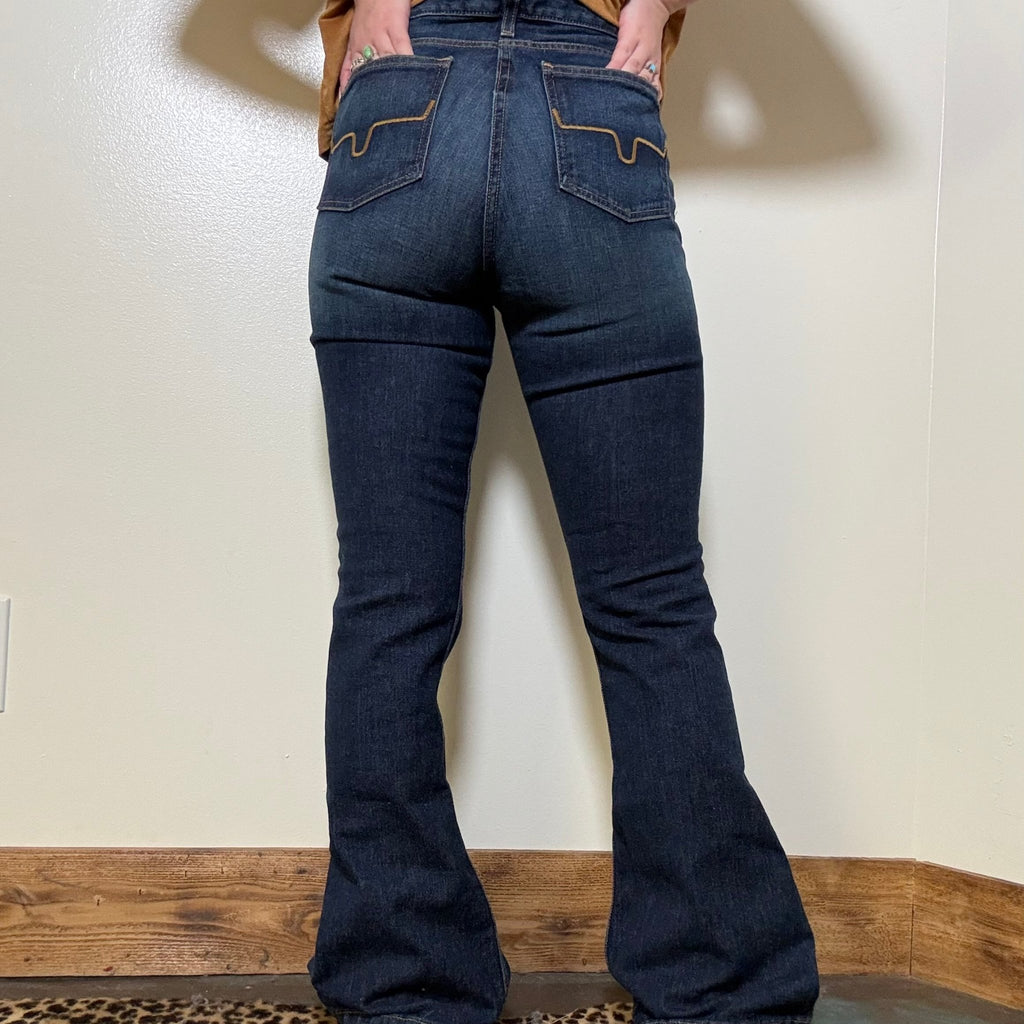 Jennifer Dark Denim Kimes Ranch Jeans - Country Lace Boutique