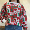 Joyful Christmas Long Sleeve Sweater - Country Lace Boutique