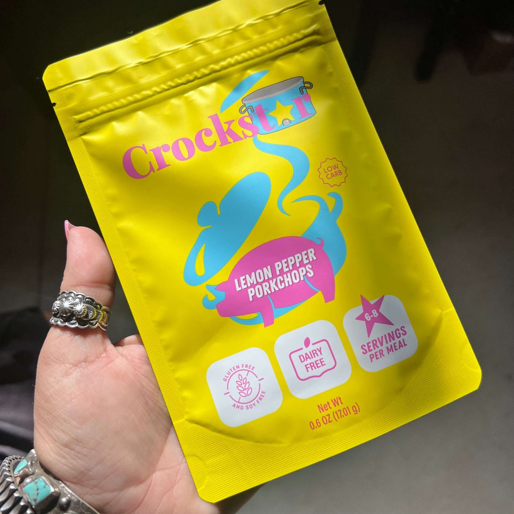 Lemon Pepper Porkchops Crockstar - Country Lace Boutique