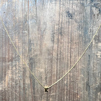 Little Gold Initial Fashion Necklace - Country Lace Boutique