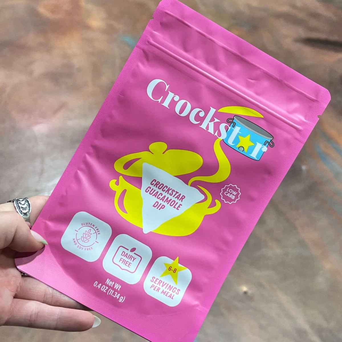 Loaded Guacamole Dip Crockstar - Country Lace Boutique