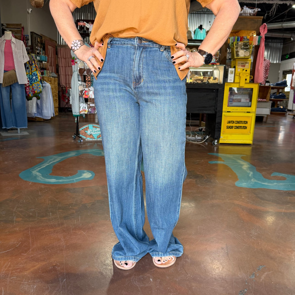 Maggie Kimes Ranch Jeans PRE ORDER ONLY - Country Lace Boutique