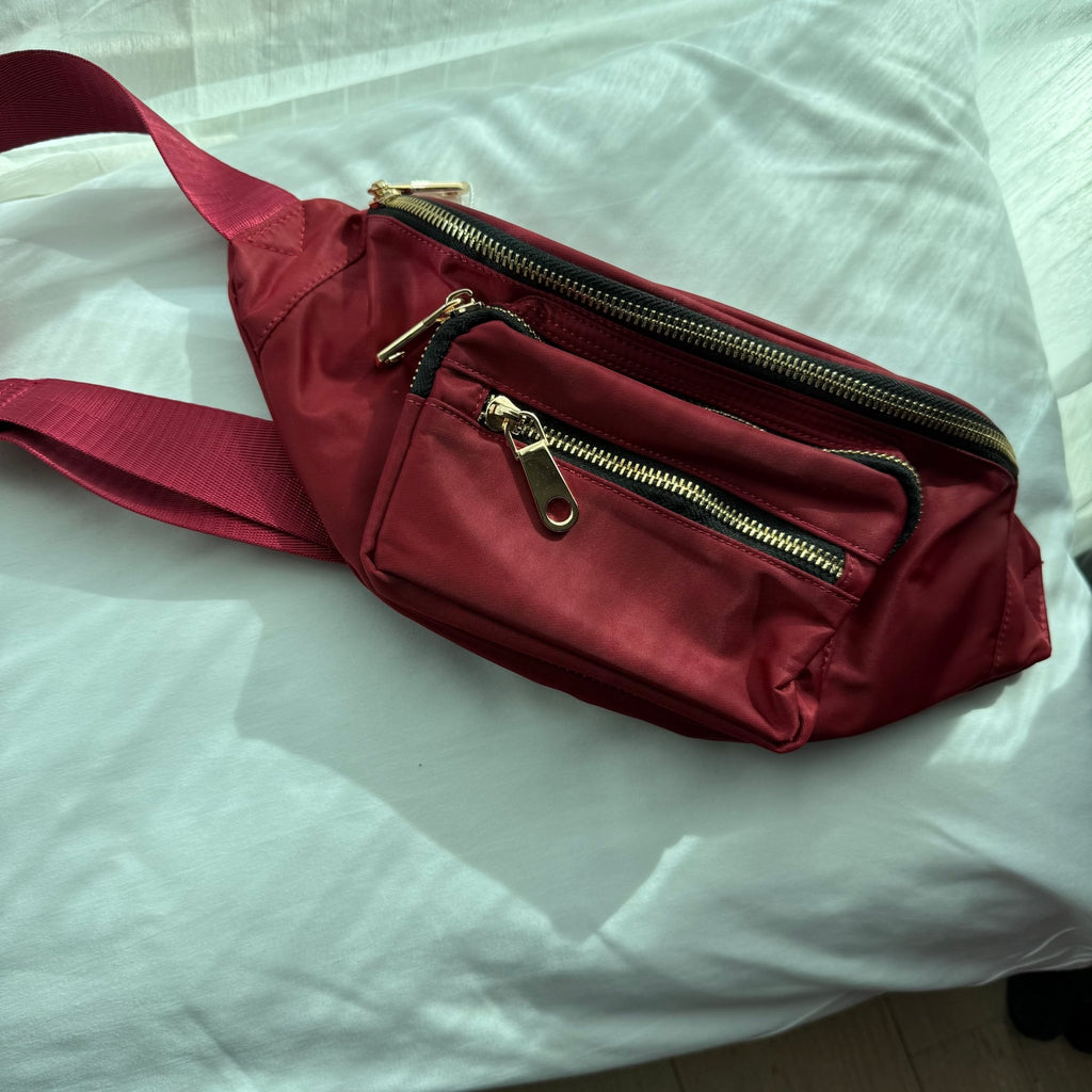 Maroon 3 Pocket Fanny Pack - Country Lace Boutique