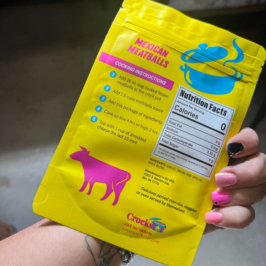 Mexican Meatballs Crockstar. - Country Lace Boutique