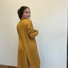 Mustard Yellow Open Front w/ Pockets Long Sleeve Cardigan - Country Lace Boutique