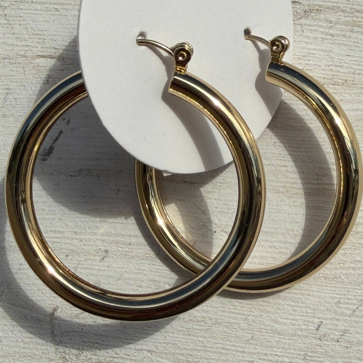 Normal Gold Hoop Fashion Earrings - Country Lace Boutique