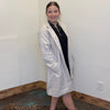 Oatmeal Cream Embossed Long Sleeve Swing Cardigan/Jacket - Country Lace Boutique