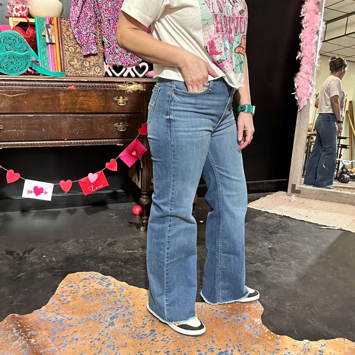 Olivia Kimes Ranch Jeans - Country Lace Boutique