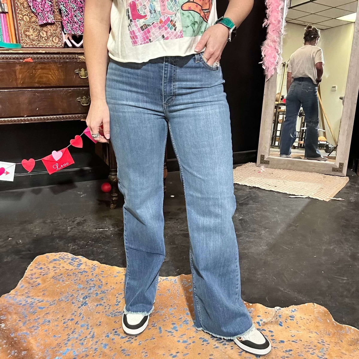 Olivia Kimes Ranch Jeans - Country Lace Boutique