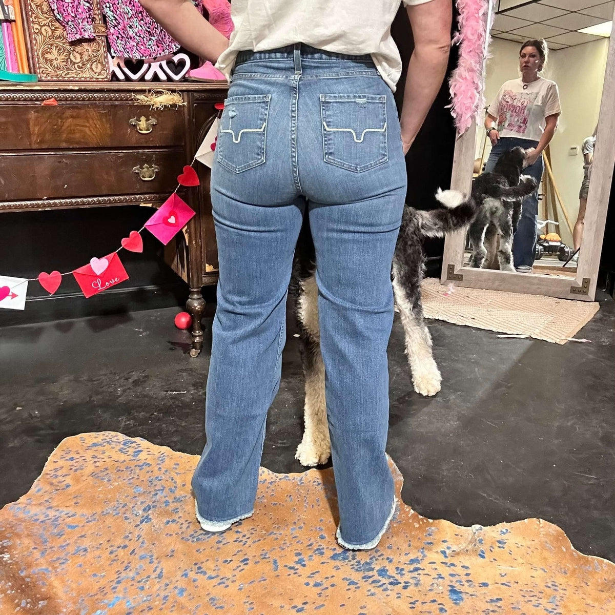 Olivia Kimes Ranch Jeans - Country Lace Boutique