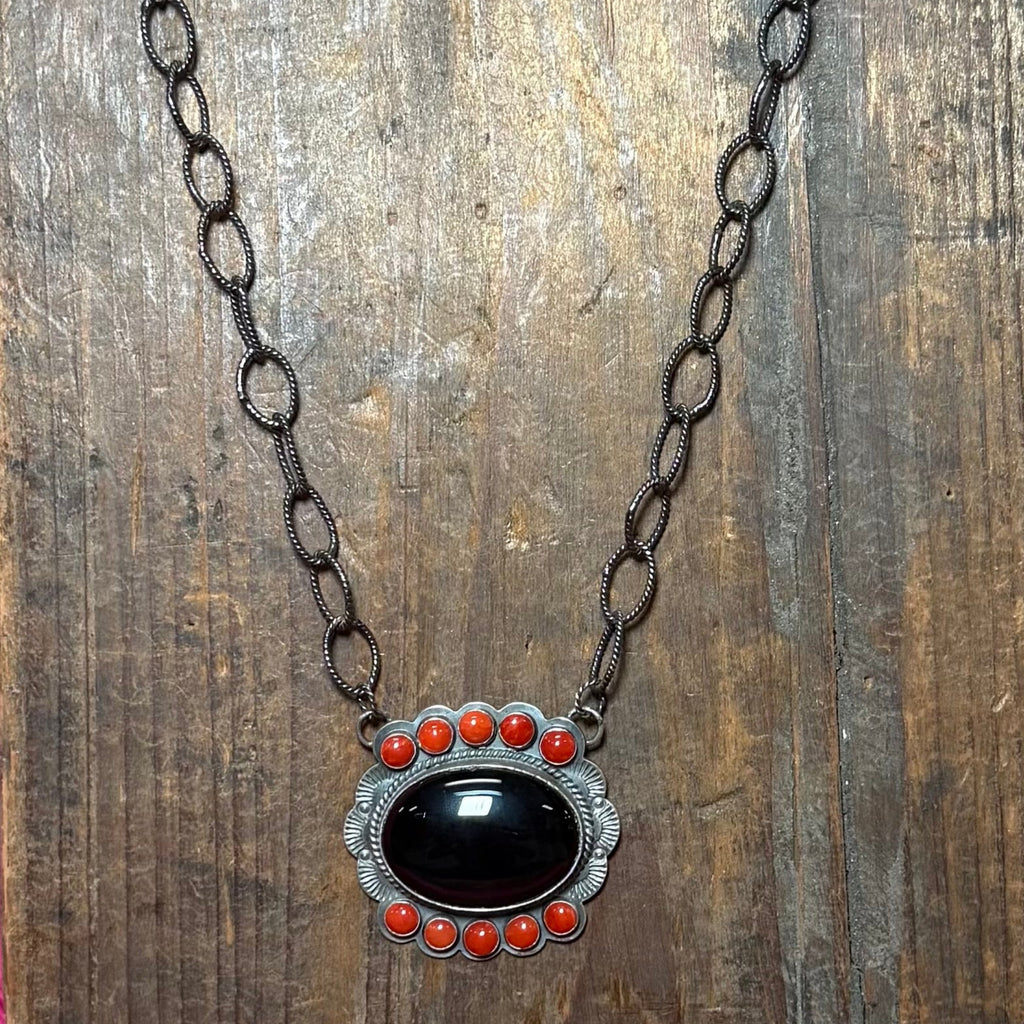 onyxredcoralnecklace