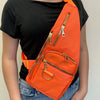Orange Cross Body Sling Purse - Country Lace Boutique