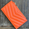 Orange Game Day Card Wallet - Country Lace Boutique