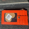 Orange Game Day Card Wallet - Country Lace Boutique