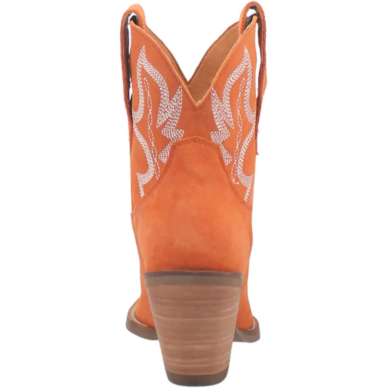 Orange Rough Out Shortie Dingo Joyride Boot - Country Lace Boutique