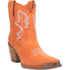 Orange Rough Out Shortie Dingo Joyride Boot - Country Lace Boutique