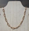 Patterned Chain with Rope Detail Gold Fashion Necklace - Country Lace Boutique