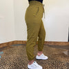 Pea Soup Green Super Light with Draw String Joggers - Country Lace Boutique