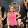 Pink Faded Tank Top - Country Lace Boutique