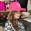 Pink Thicc & Juicy Trucker Hat - Country Lace Boutique