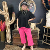 Pink Thinkin' Bout Me Cargo Pant Joggers - Country Lace Boutique