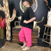 Pink Thinkin' Bout Me Cargo Pant Joggers - Country Lace Boutique